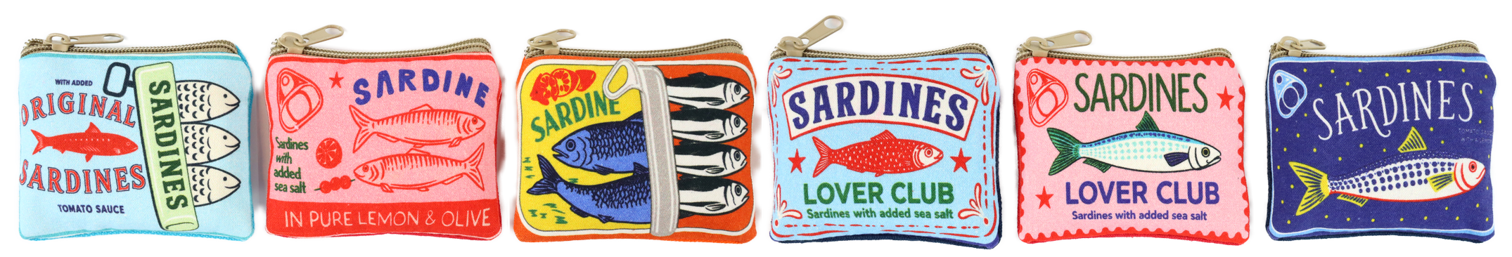 TÄSCHCHEN SARDINE STORIES  S/6