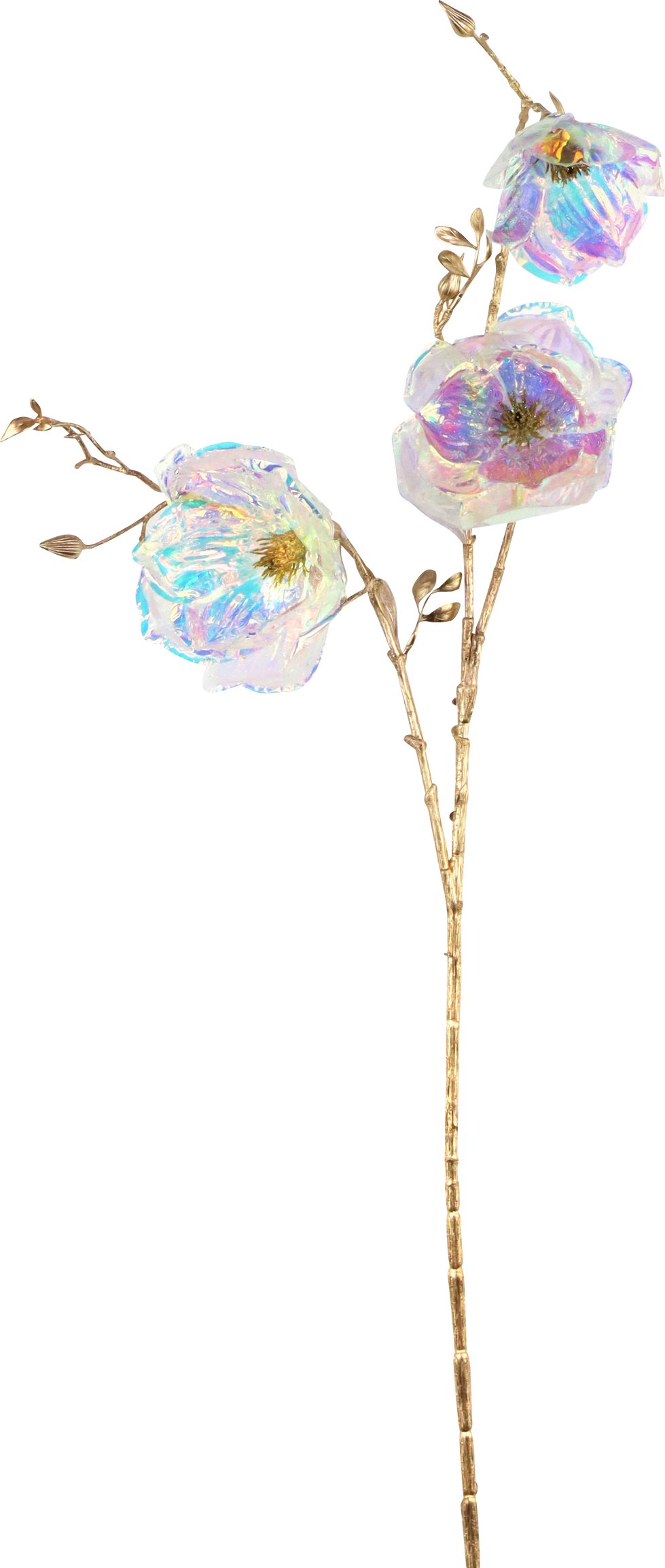 KUNSTBLUME FLORA LUXE  TRANSP.