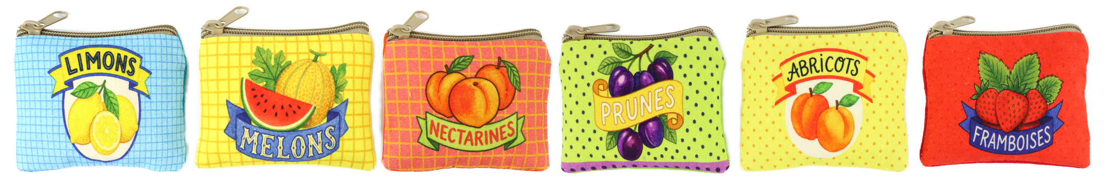 TÄSCHCHEN TUTTI FRUTTI  S/6