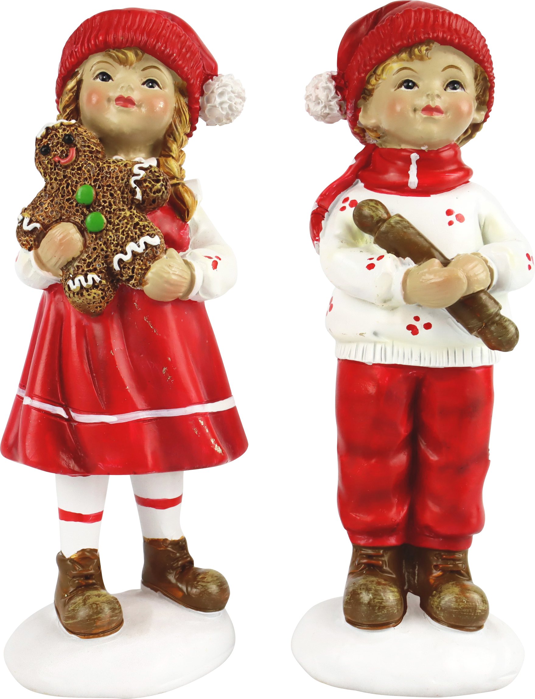 FIGUREN FESTIVE FELLOWS  S/2