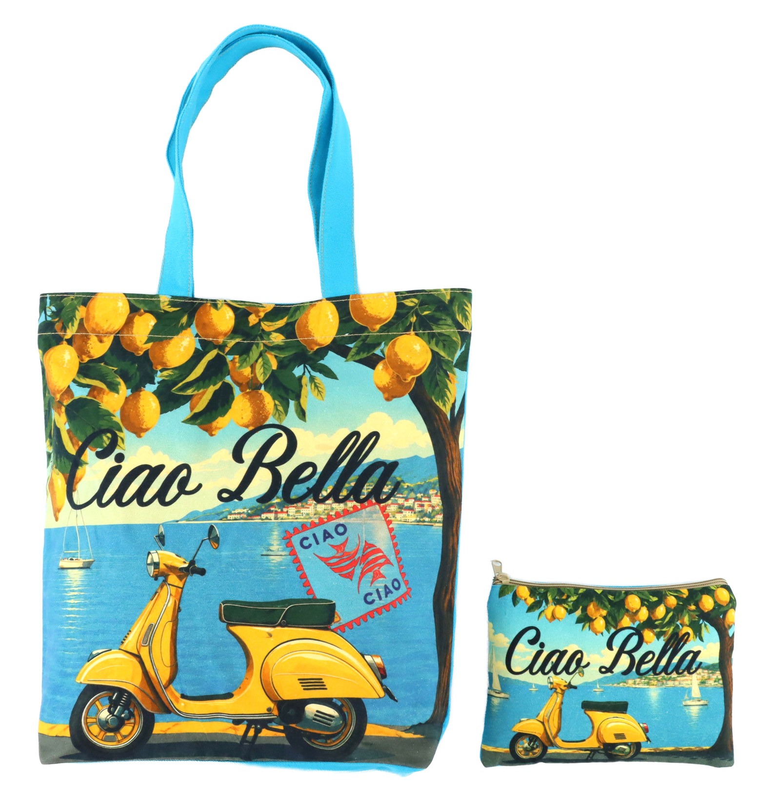 SHOPPING-SET ITALIAN SCOOTER  S/2