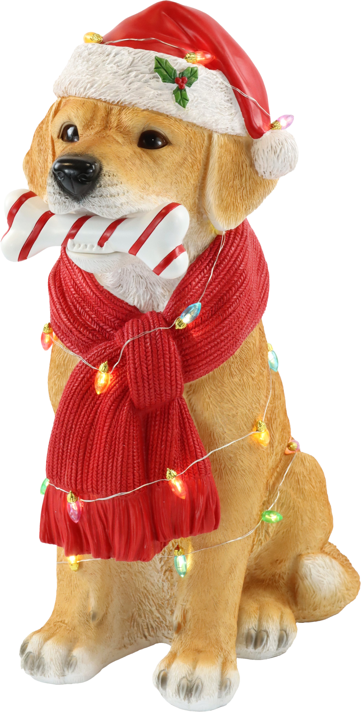 LED-LEUCHTHUND SANTA DOG