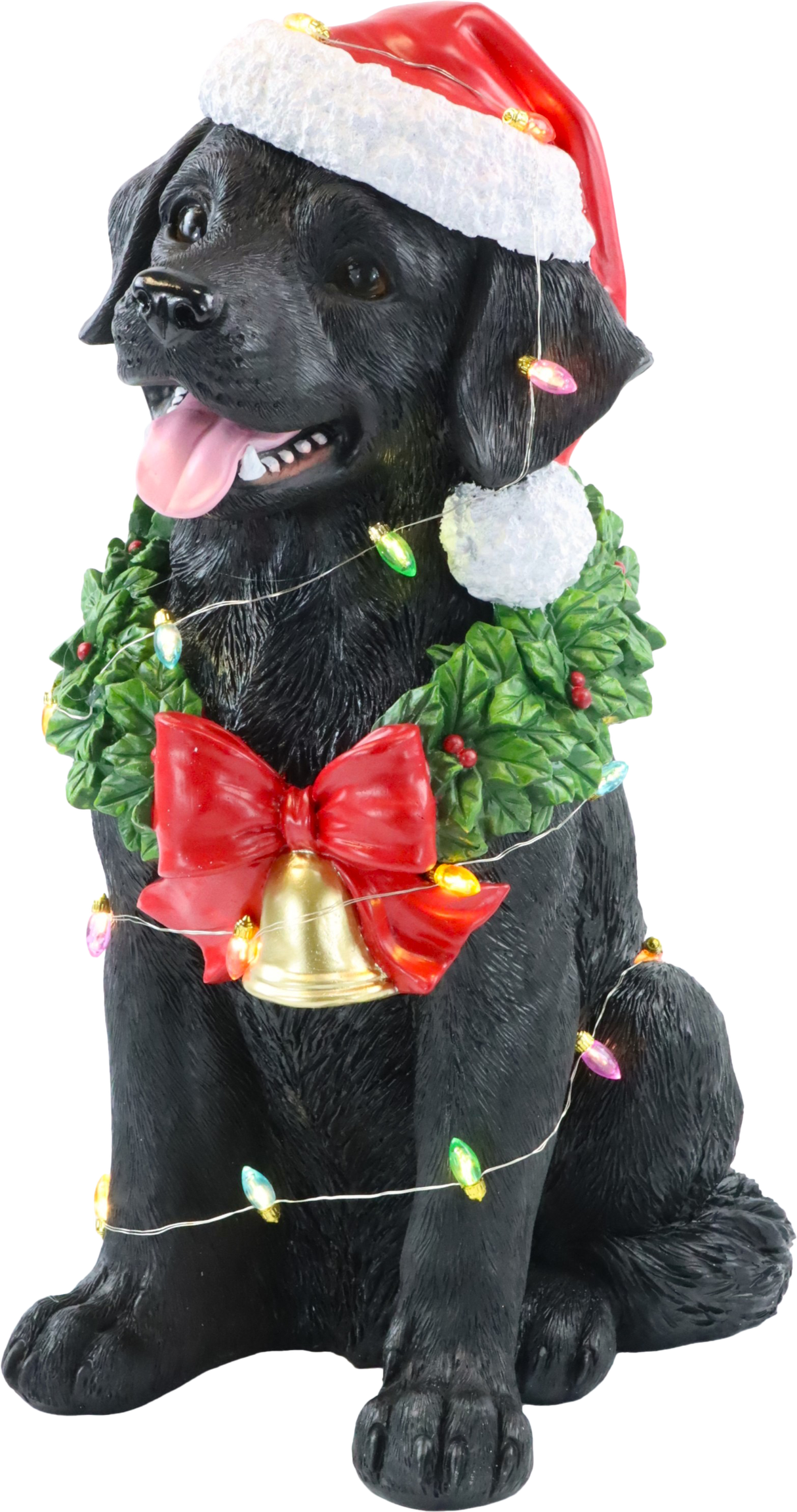 LED-LEUCHTHUND SANTA DOG