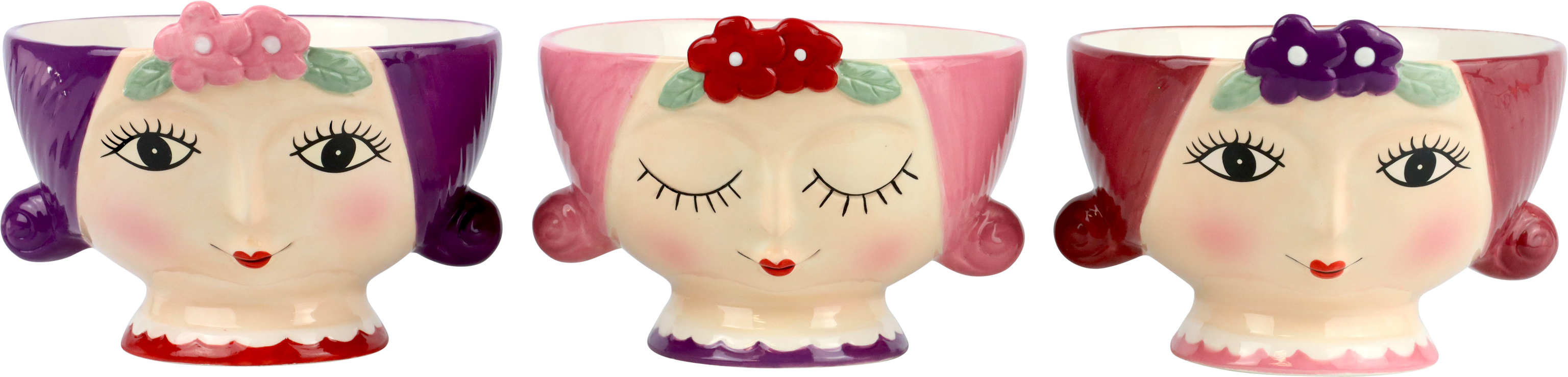 SCHALEN LOVELY LADIES  S/3