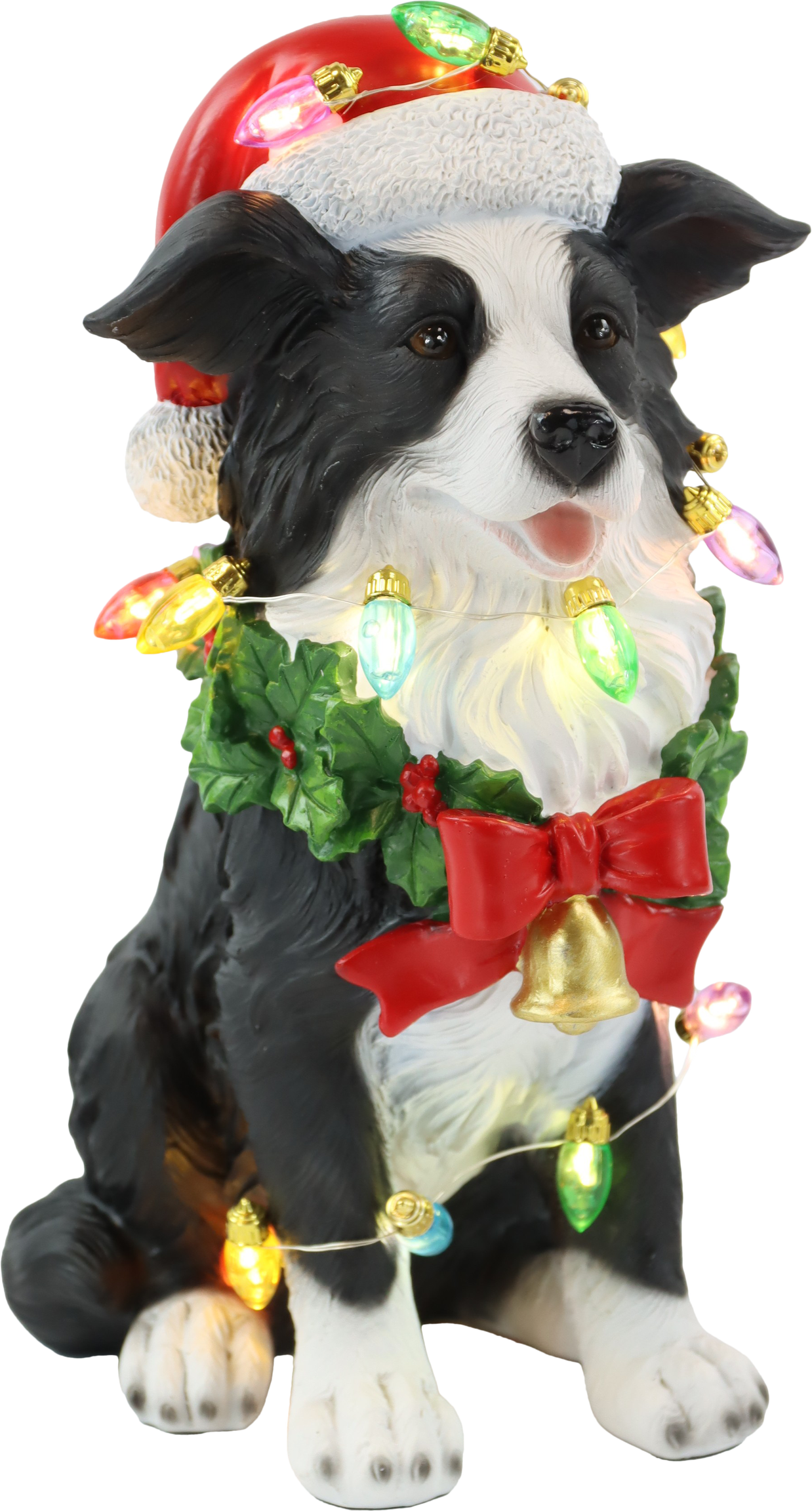 LED-LEUCHTHUND SANTA DOG