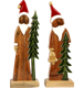 WEIHNACHTSMÄNNER TIMBER XMAS  S/2