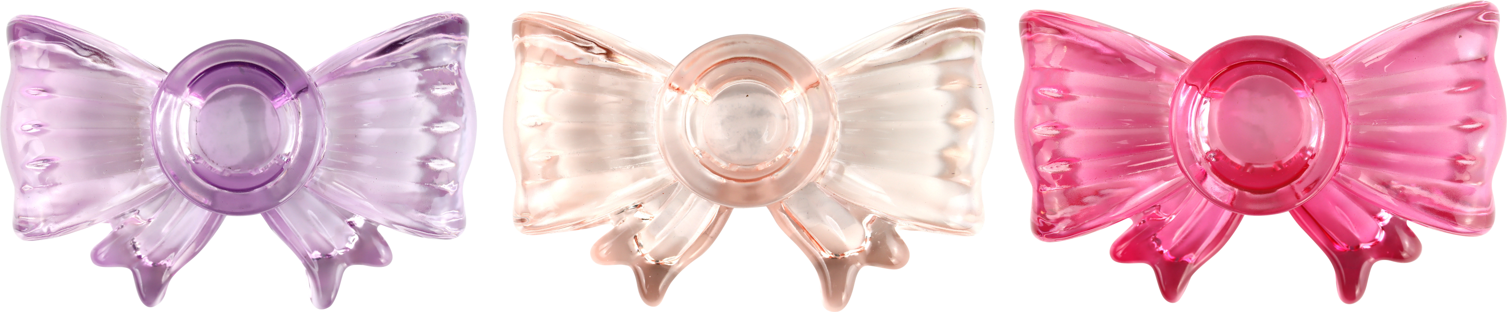 KERZENLEUCHTER GLOW BOW  S/3