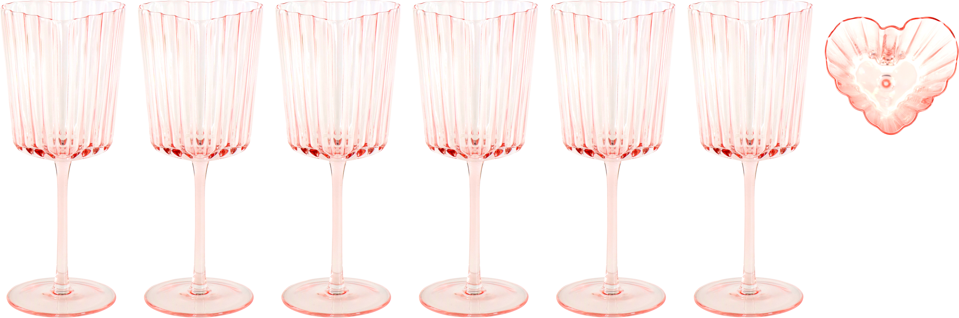 WEINGLÄSER SWEETHEART  S/6