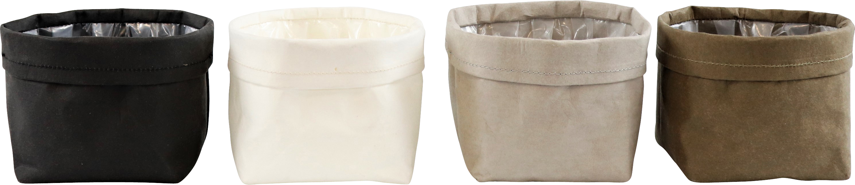 STORAGE-KÖRBE LEAFY  S/4