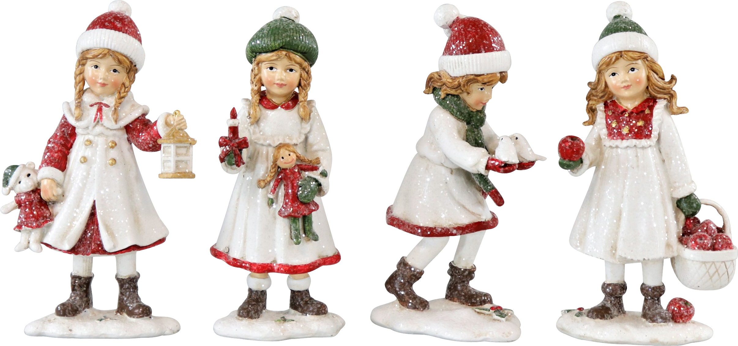 WINTERMÄDCHEN NOSTALGIE  S/4