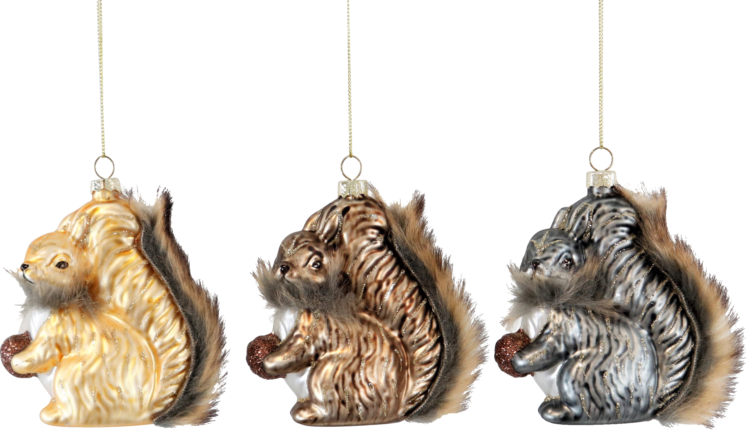 GLASSCHMUCK EICHHÖRNCHEN  S/3