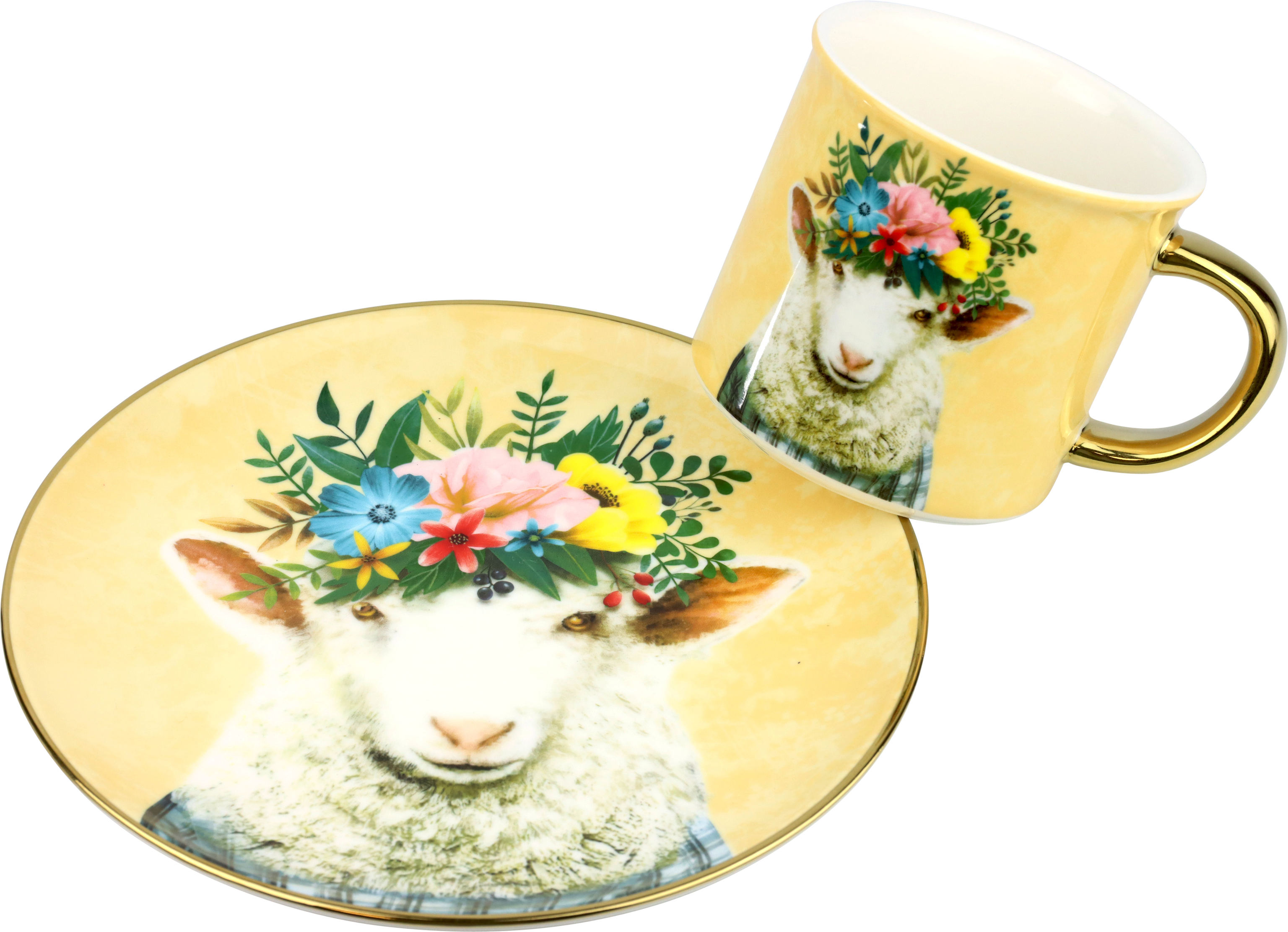 GEDECK SWEET SHEEP  S/2
