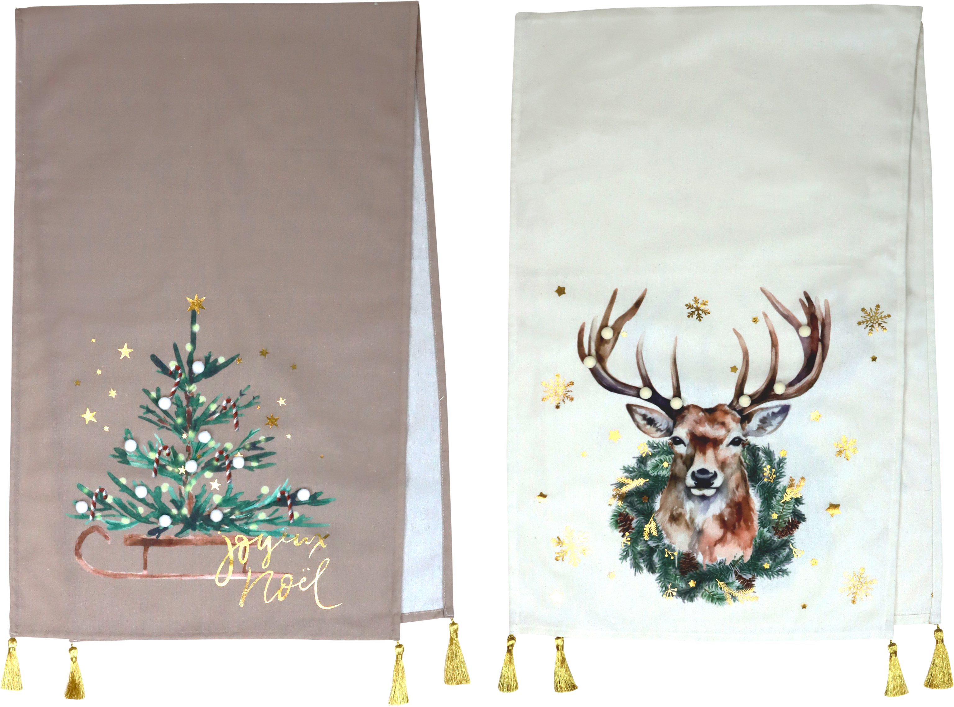 TISCHLÄUFER XMAS GROVE 44X150 S/2