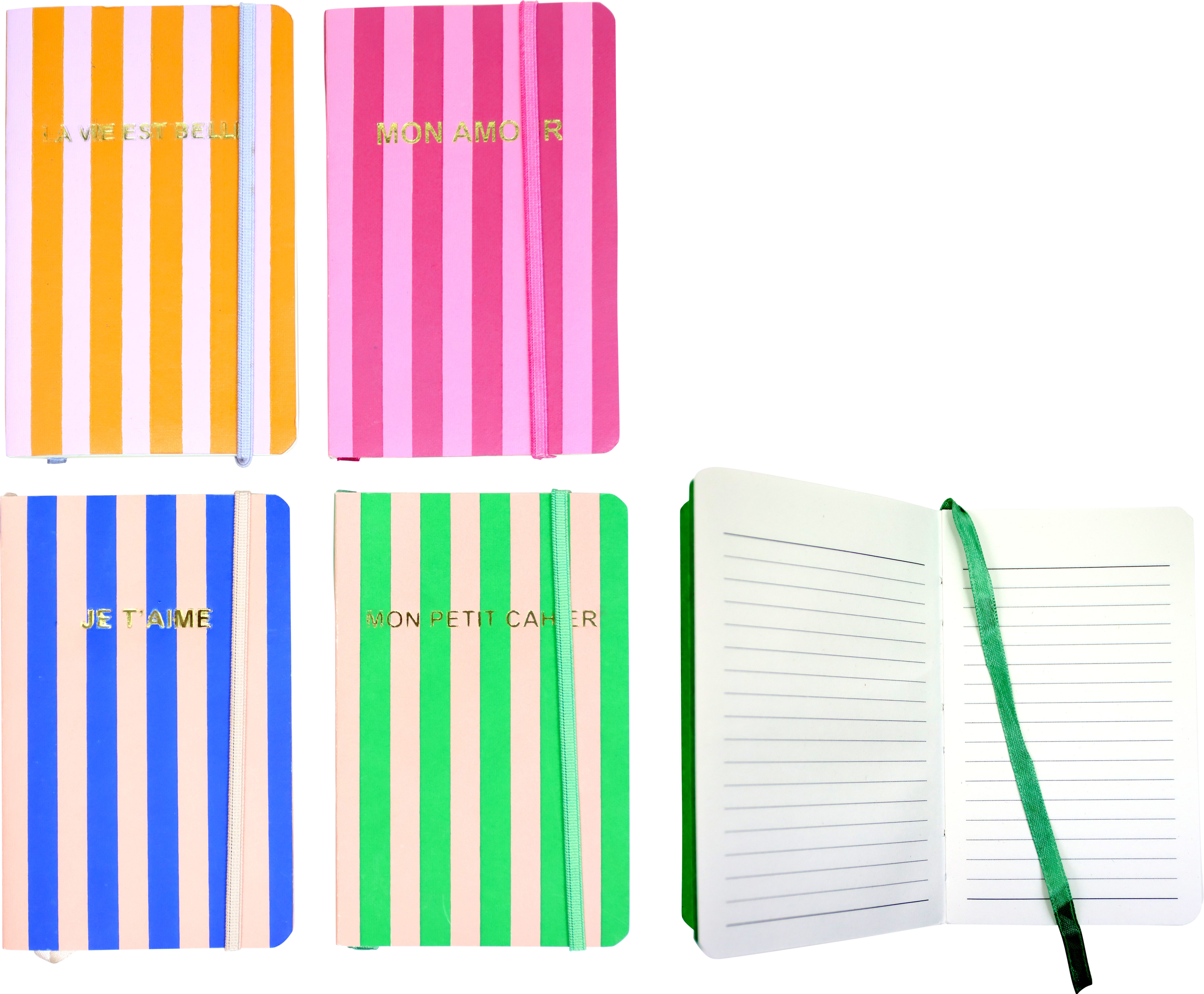 MERKBÜCHER CARNET  S/4