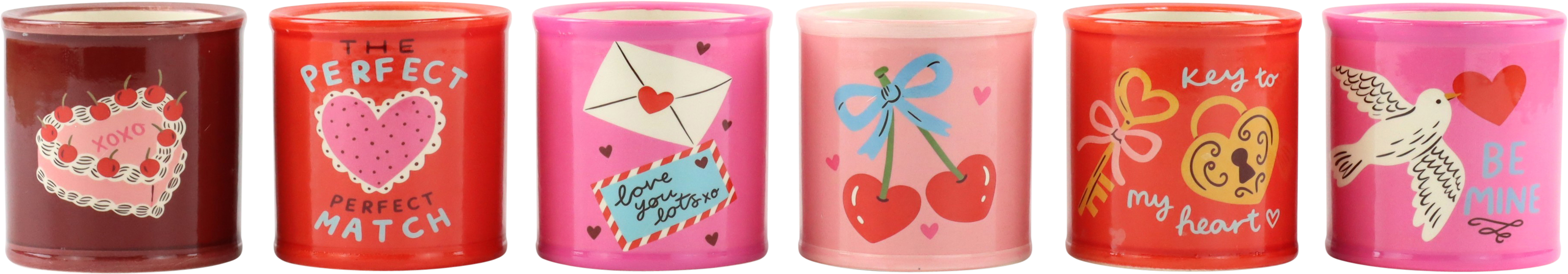 ÜBERTÖPFE SWEETHEART  S/6