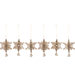 METALLHÄNGER STERNE  S/6