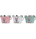 EIMERCHEN FLORAL RABBIT  S/3