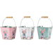 HENKELEIMER FLORAL RABBIT  S/3