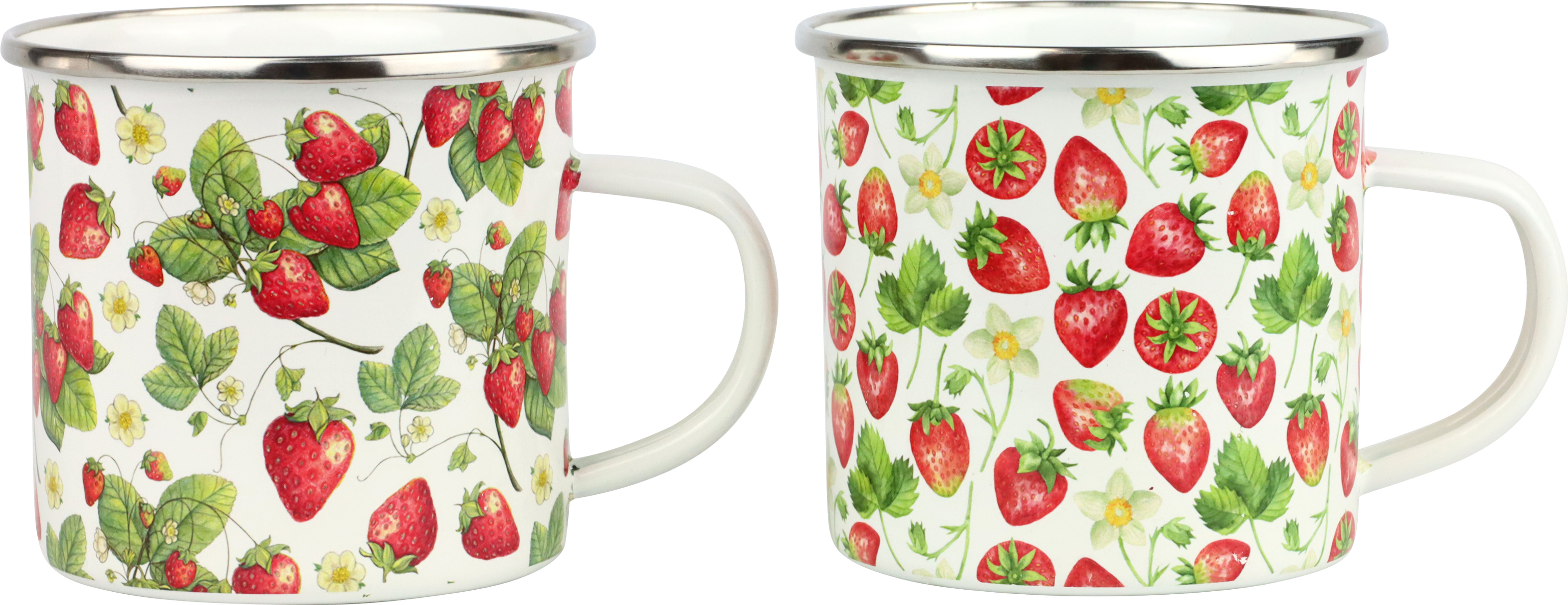HENKELTASSEN STRAWBERRY  S/2