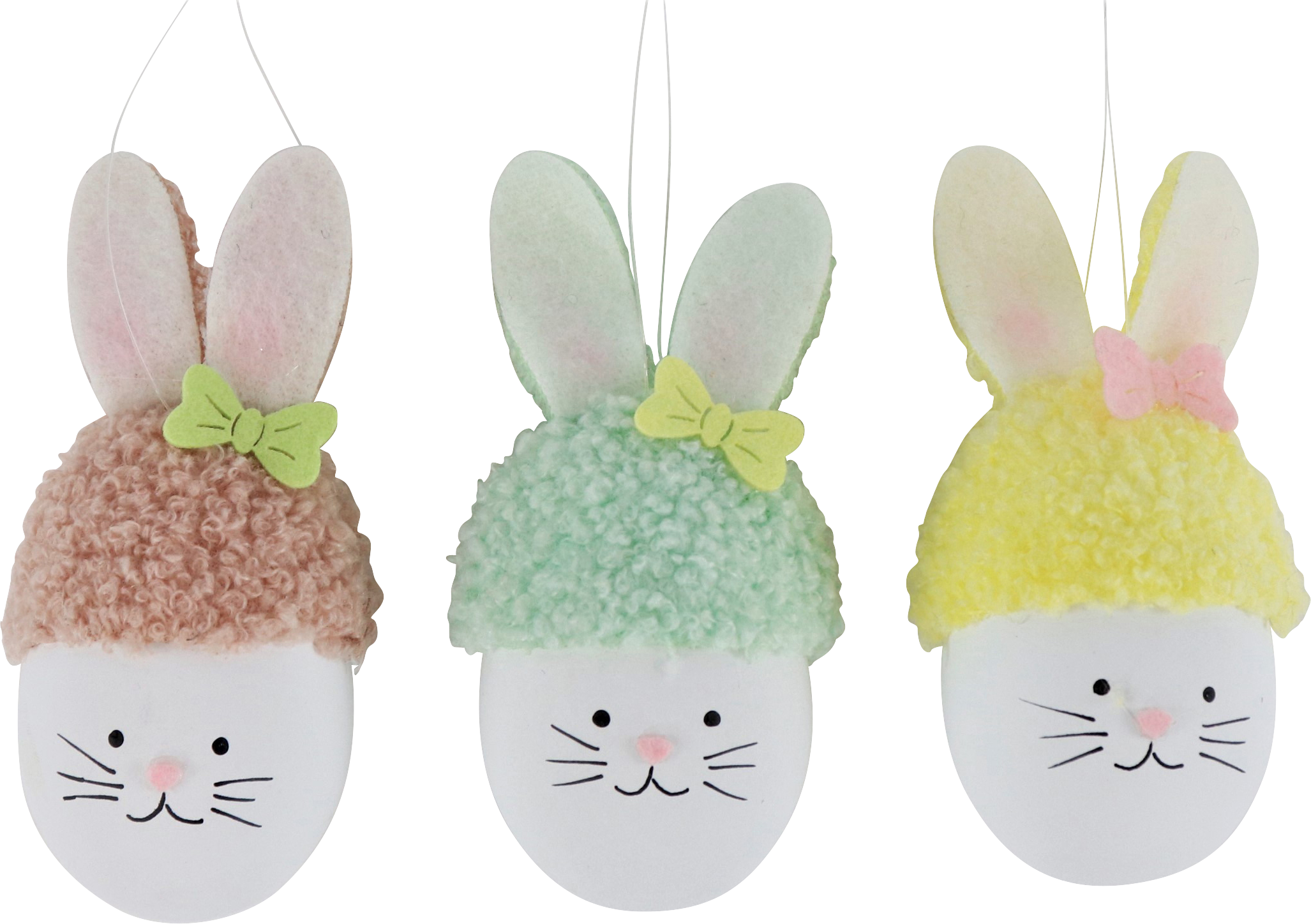 ZIEREIER JOLLY RABBITS  S/3