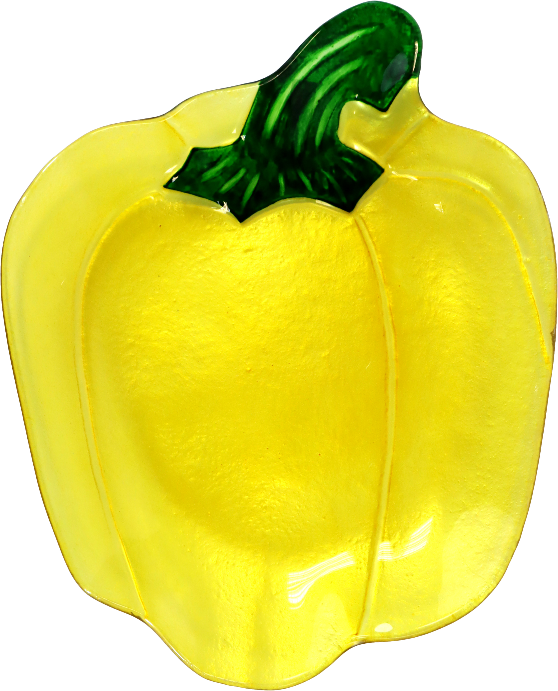 GLASPLATTE YELLOW PEPPER