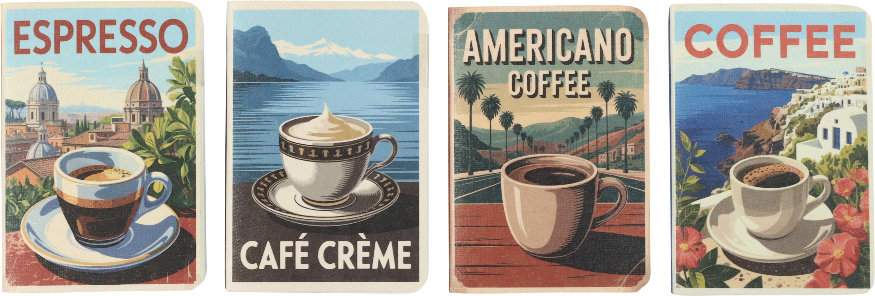 NOTIZBÜCHLEIN CAFFÉ ITALIANO  S/4
