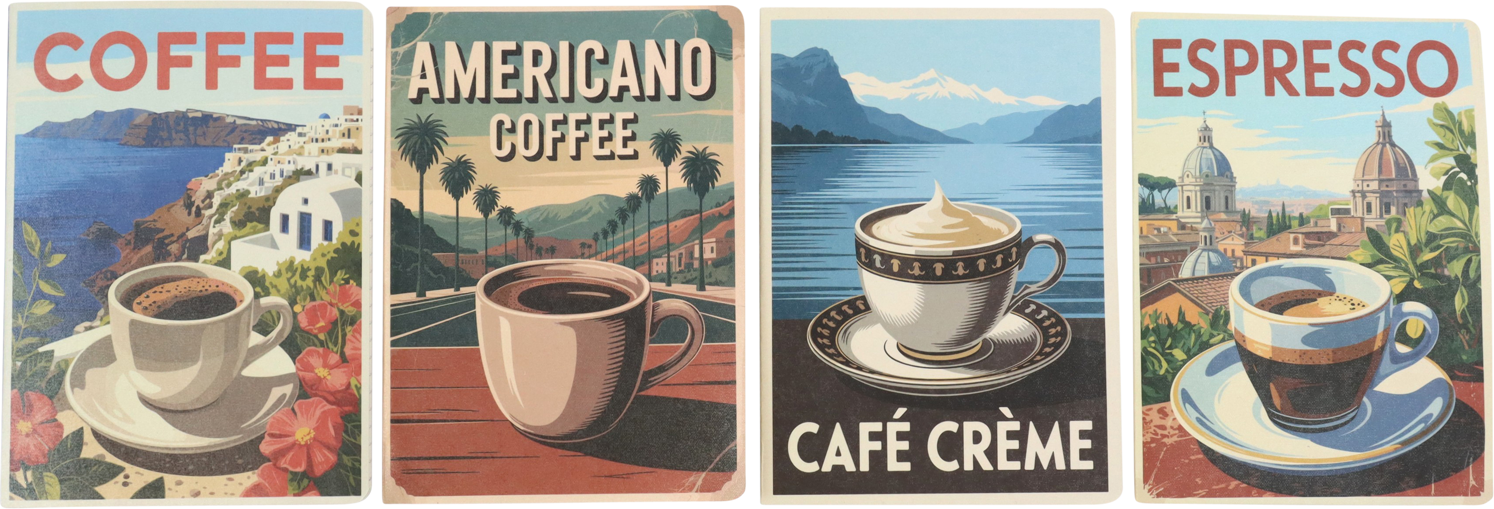 NOTIZHEFTE CAFFÉ ITALIANO  S/4