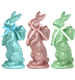 HASENTRIO MELLOW BUNNIES  S/3