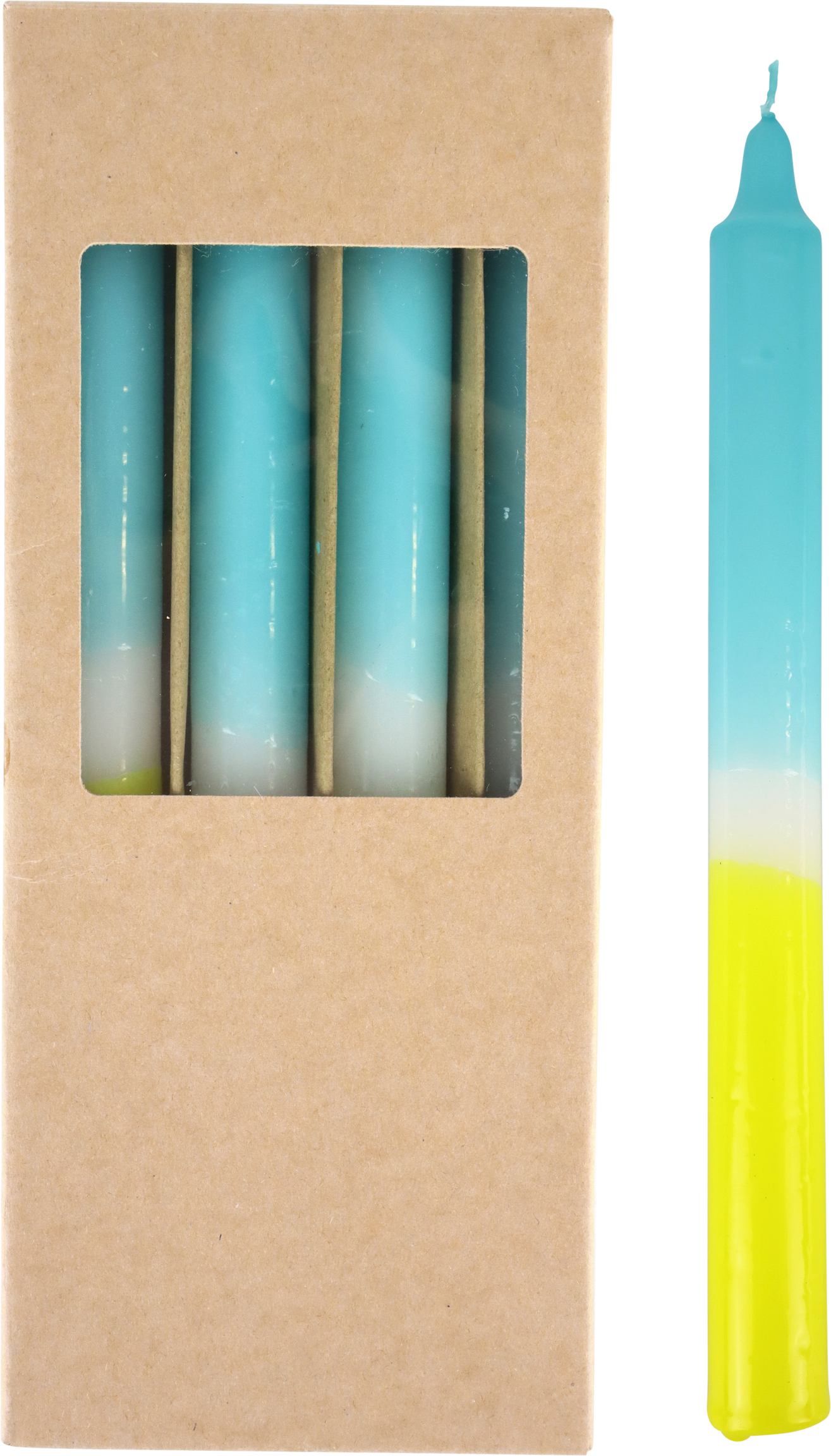 STABKERZEN OMBRE  S/4