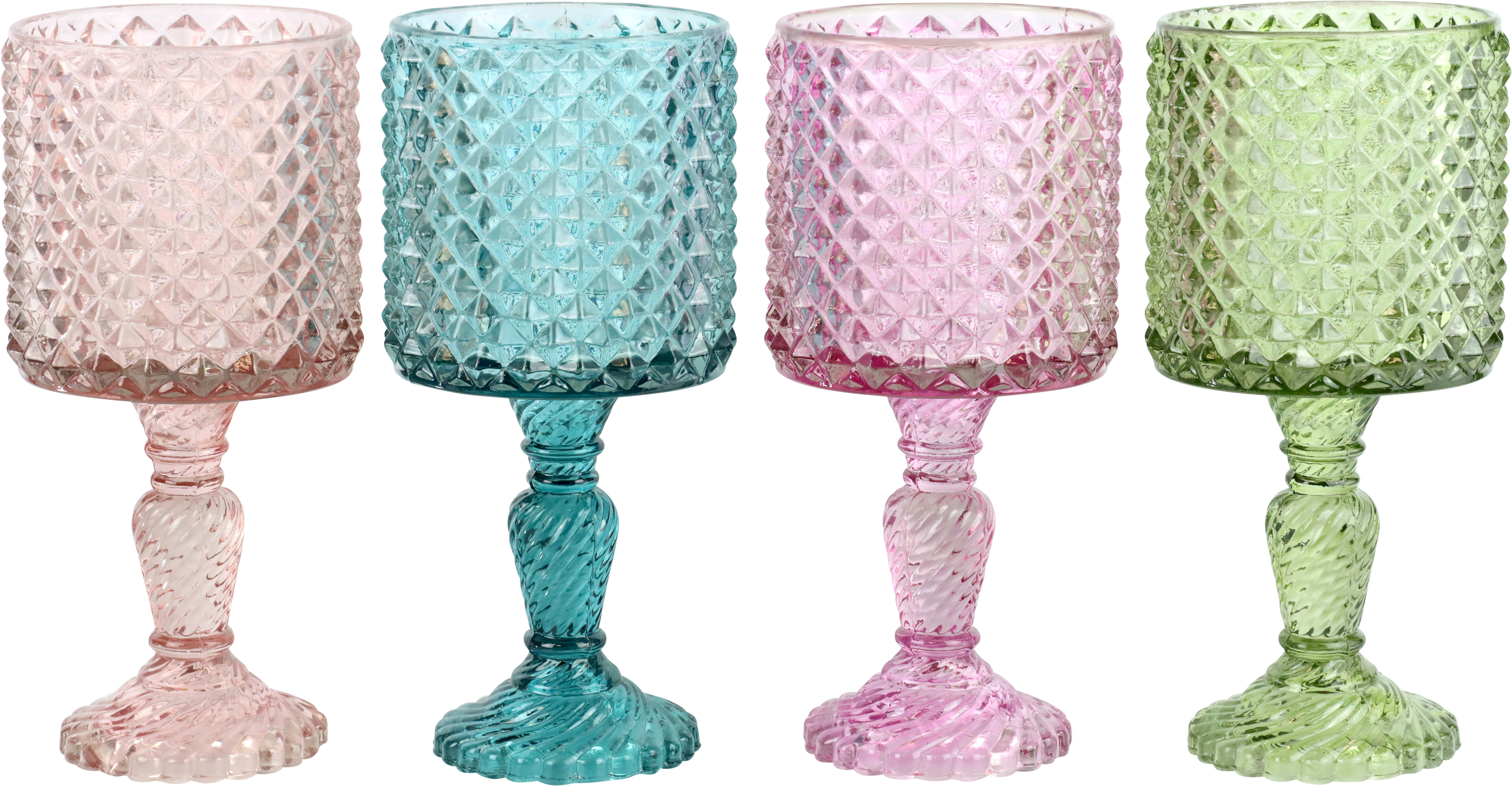 GLASPOKALE FLORAISON  S/4