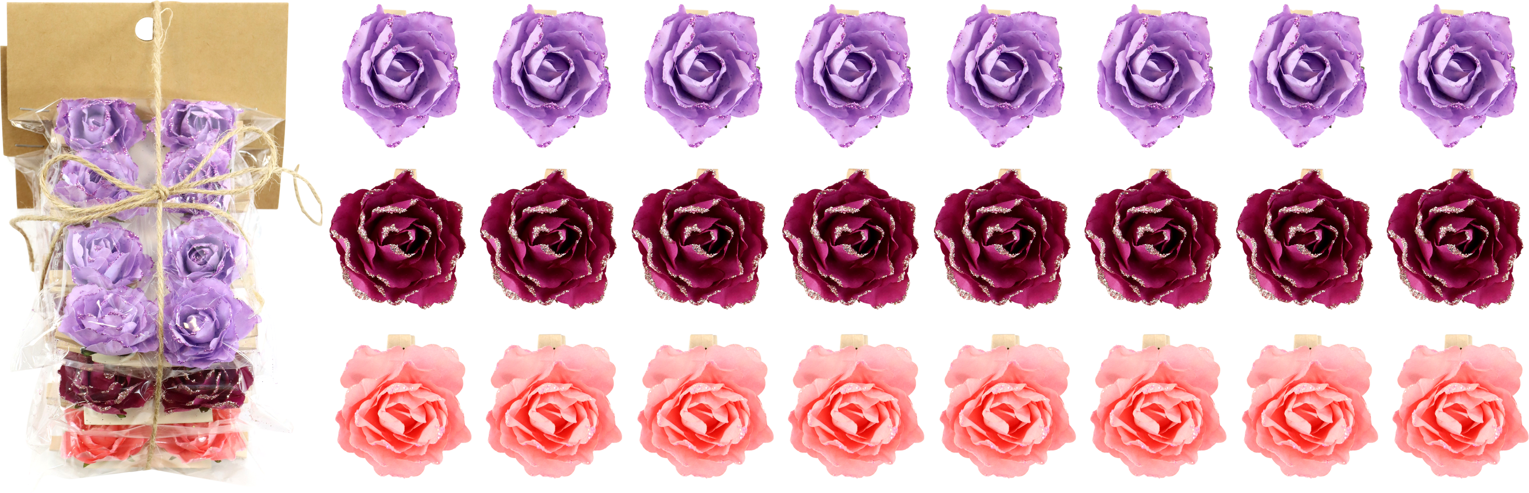 KLAMMERN ROSEN 3X8 S/24