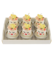 TEELICHTER MISSY EGG  S/6
