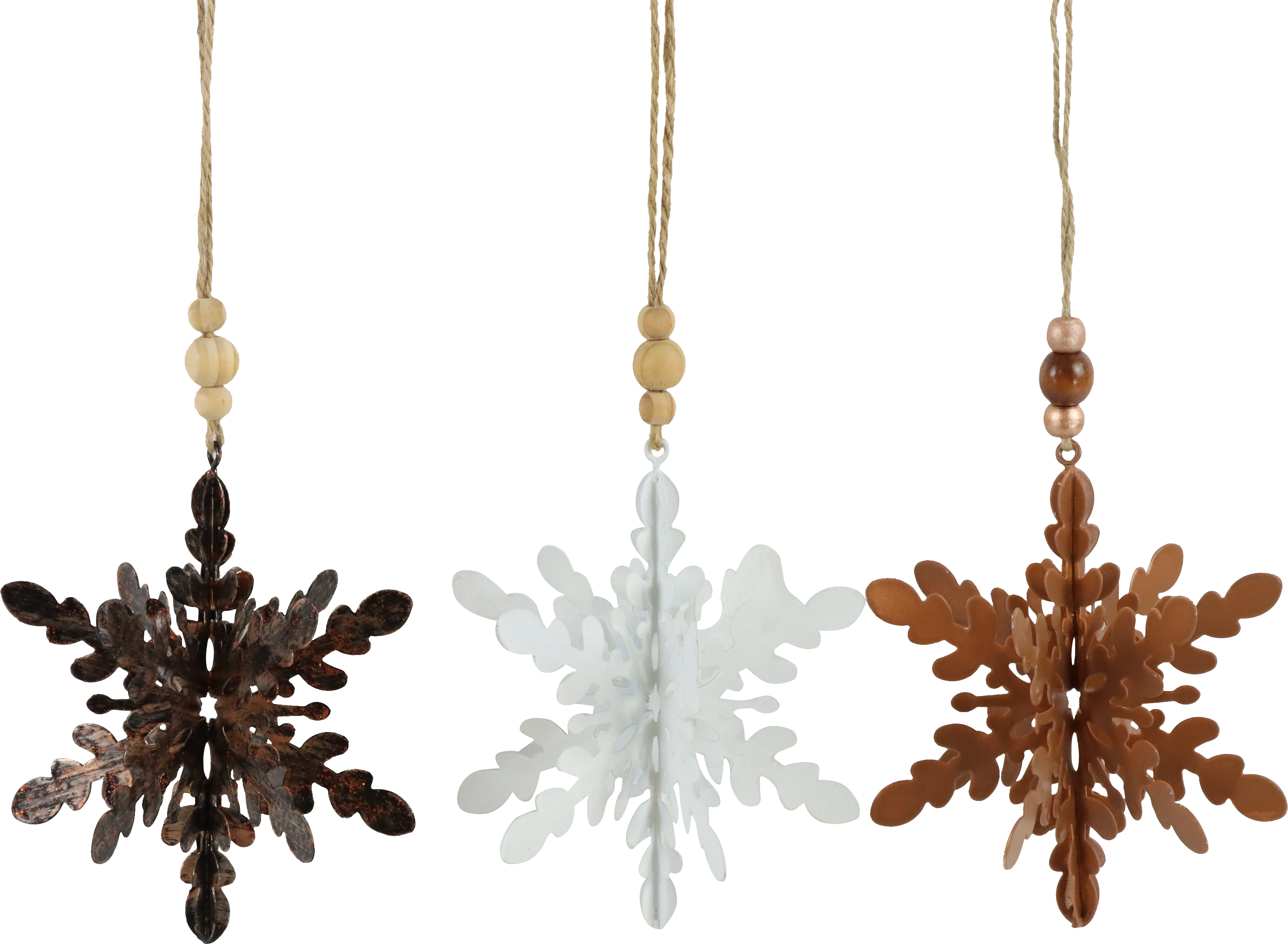 STERNKRISTALLE NATURAL WOODS  S/3