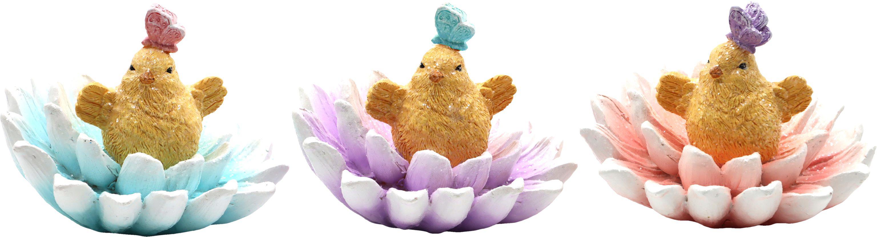 FLOATING CHICKEN PETITE PEEP  S/3
