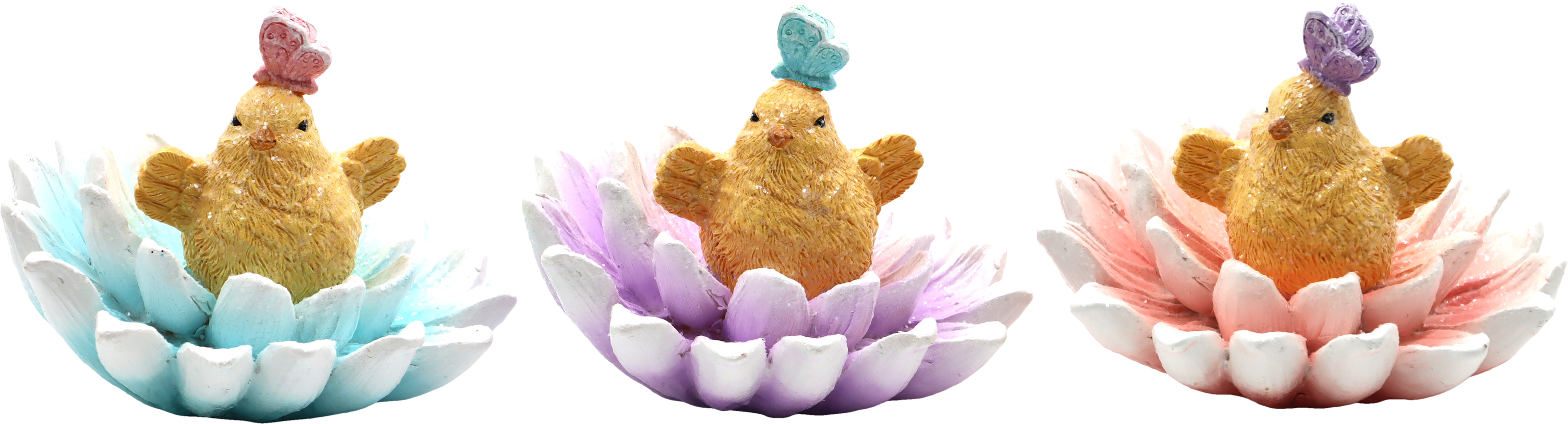 FLOATING CHICKEN PETITE PEEP  S/3