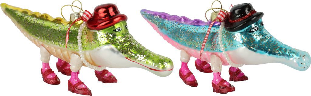 GLASSCHMUCK CRAZY CROCO  S/2