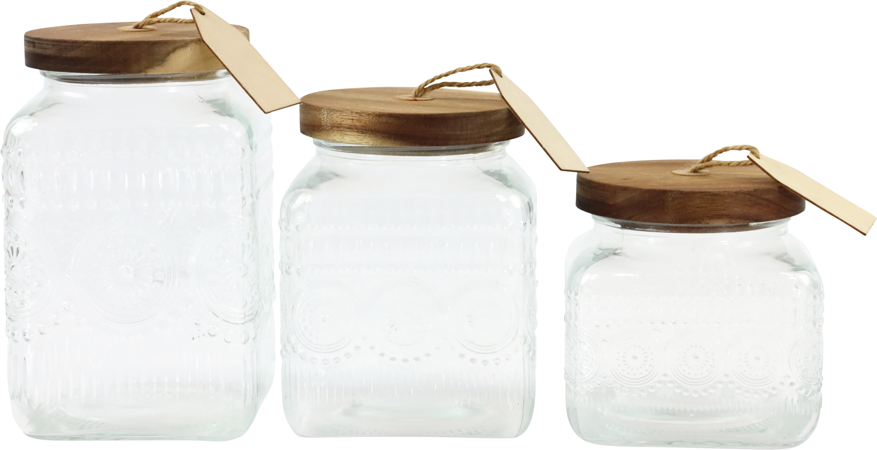 VORRATSDOSEN CASA RUSTICA  S/3