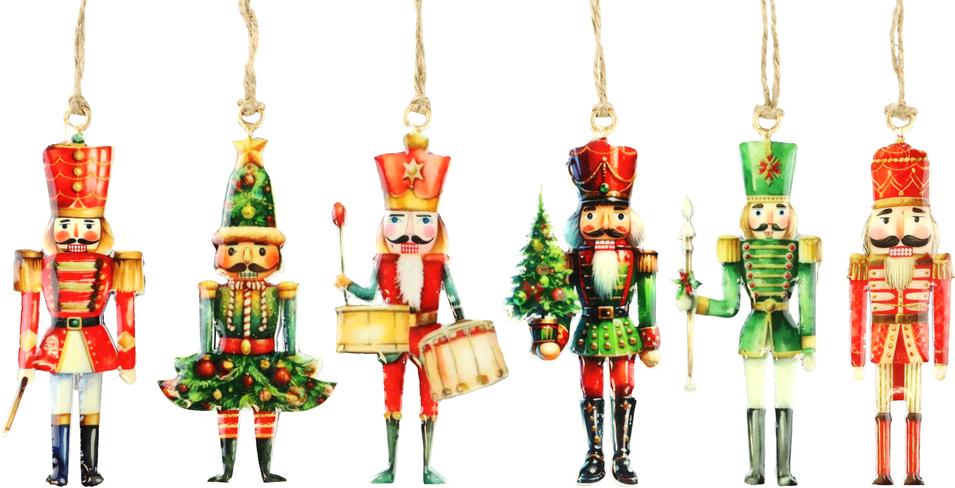 ZIERHÄNGER NUSSKNACKER  S/6