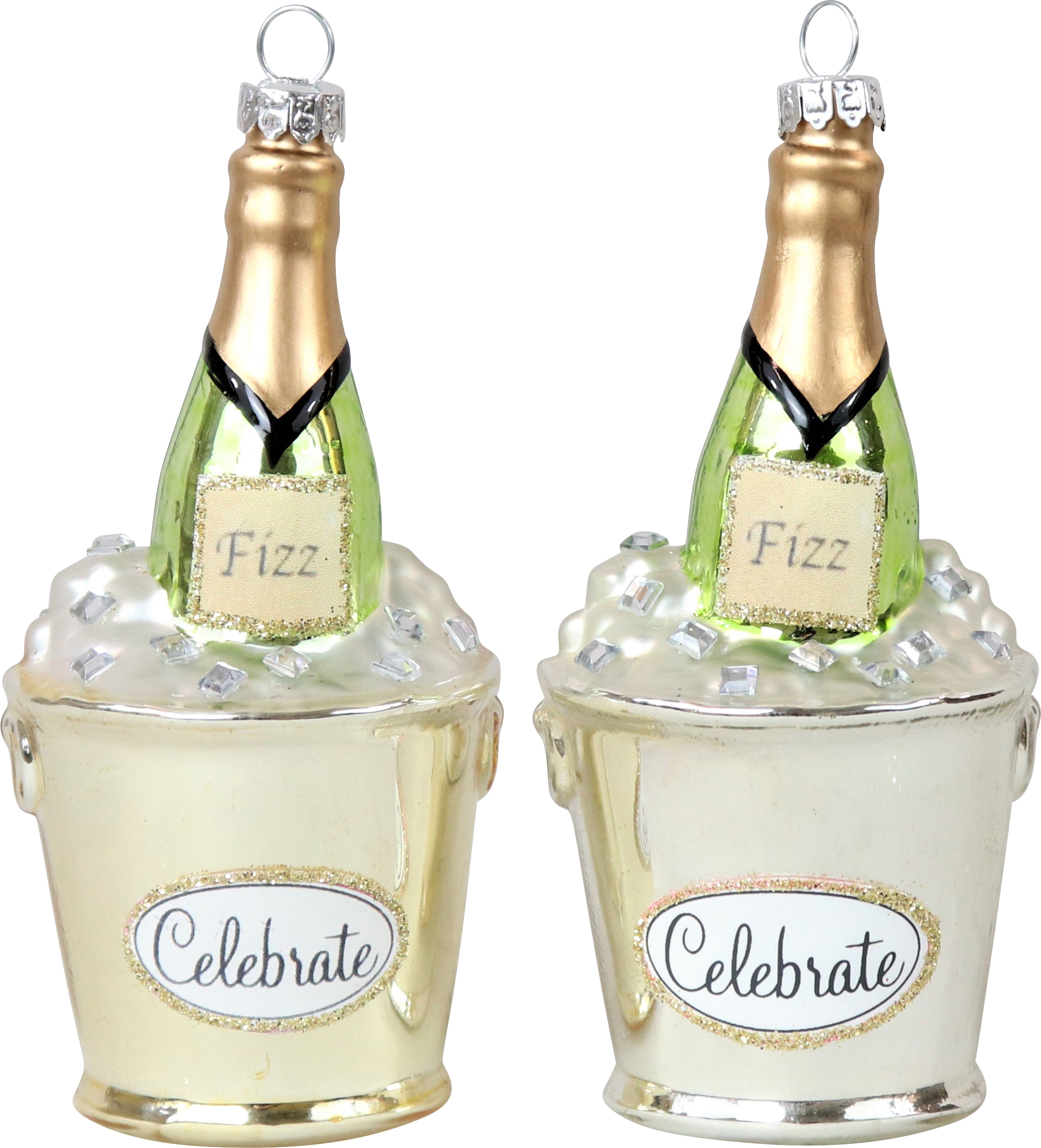 GLASSCHMUCK SEKTKÜHLER  S/2