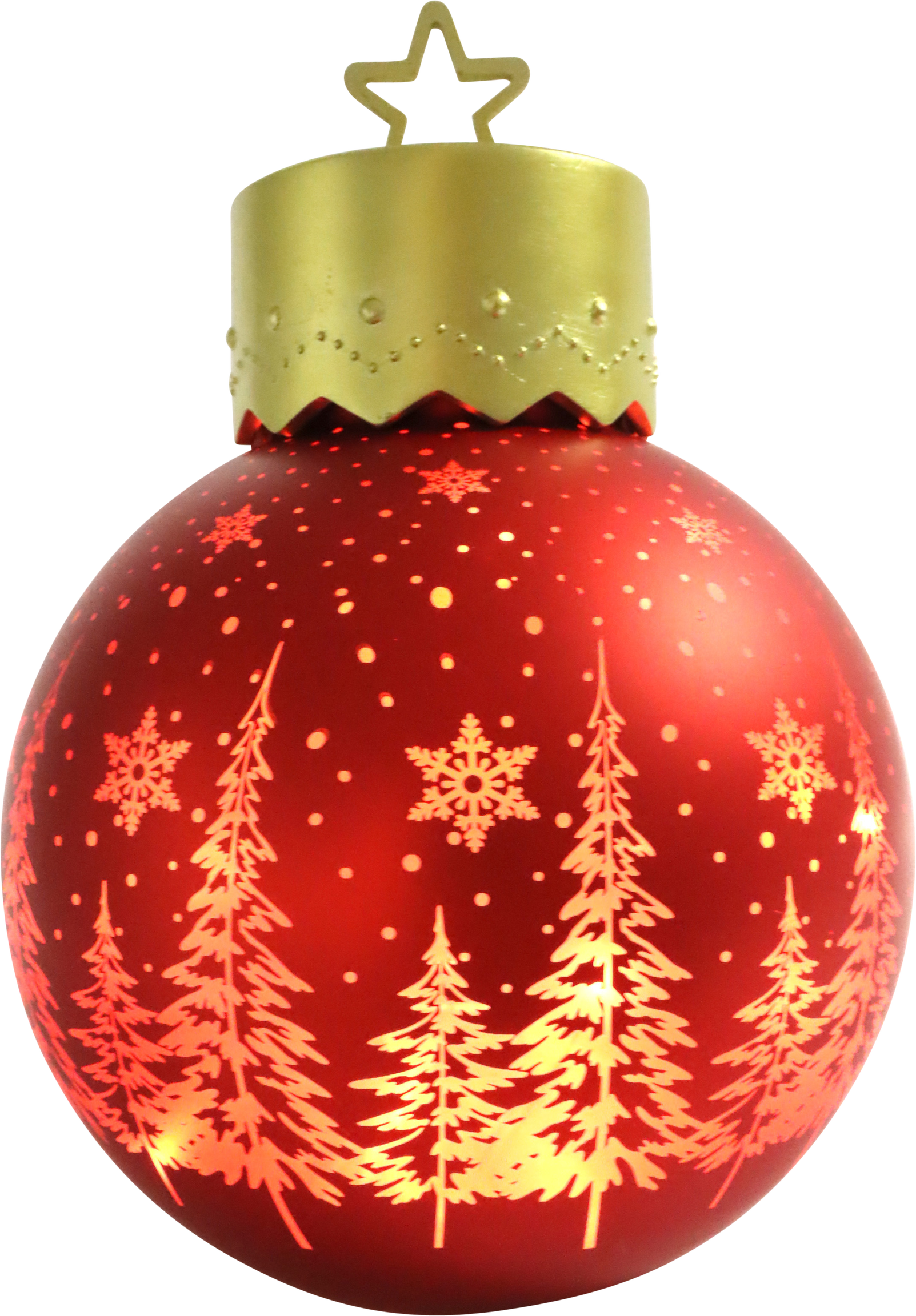 LED-LEUCHTKUGEL WINTERWALD