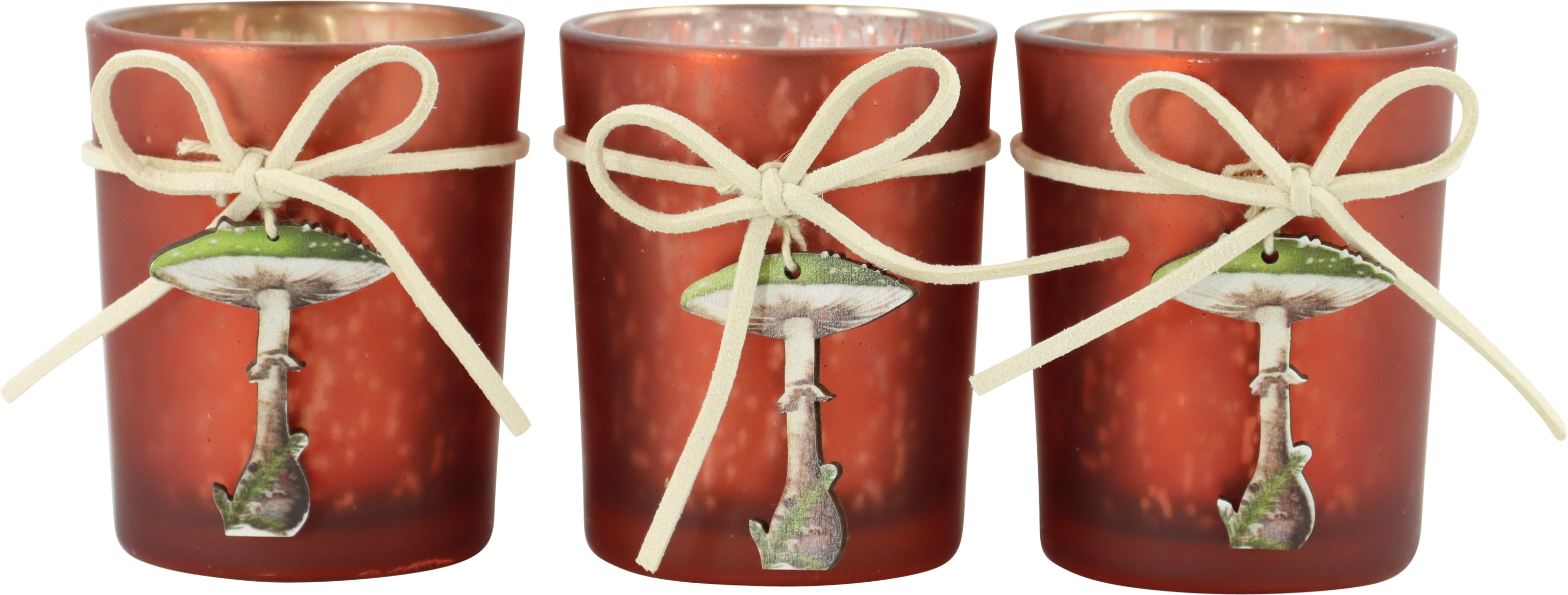 TISCHLICHTER GLÜCKSPILZ  S/3