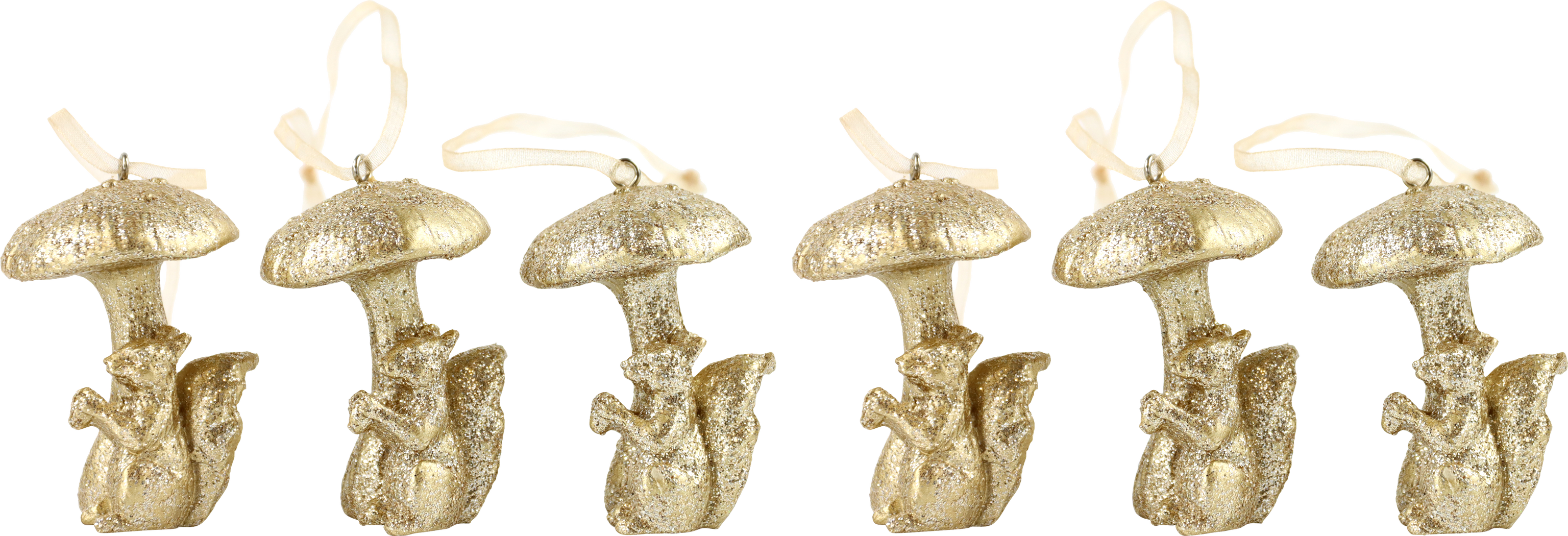 ZIERHÄNGER GOLDPILZ  S/6