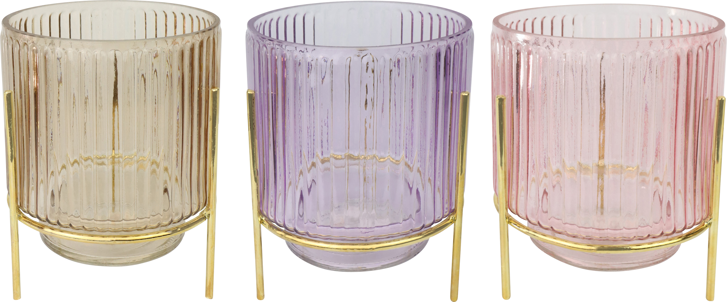 WINDLICHTER AUF STÄNDER BERRY  S/3