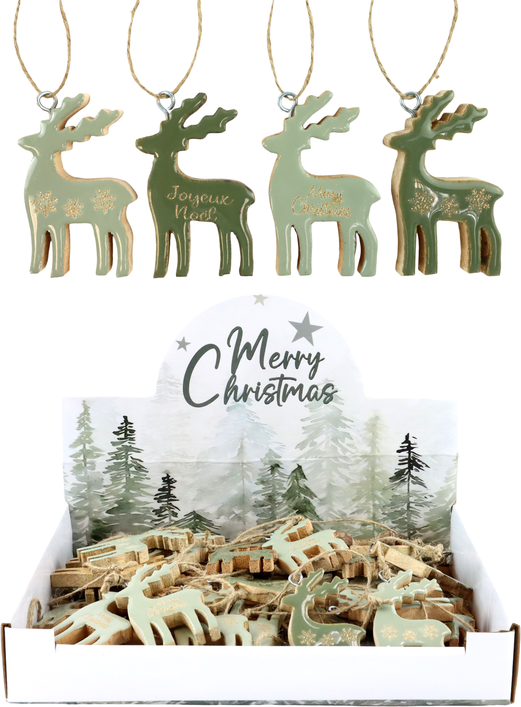DISPLAYBOX MERRY DEER  S/40