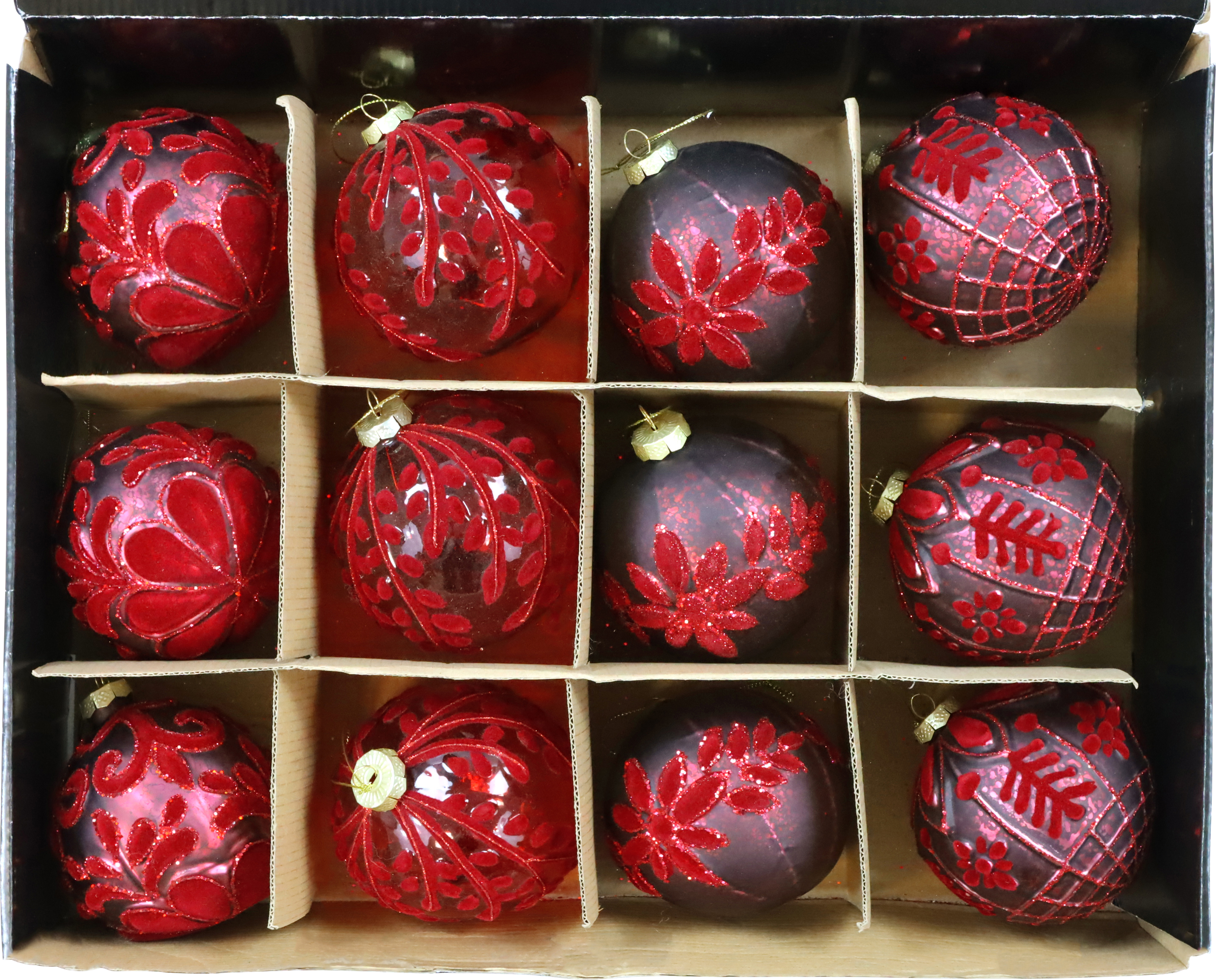 DISPLAYBOX GLASKUGELN  S/12