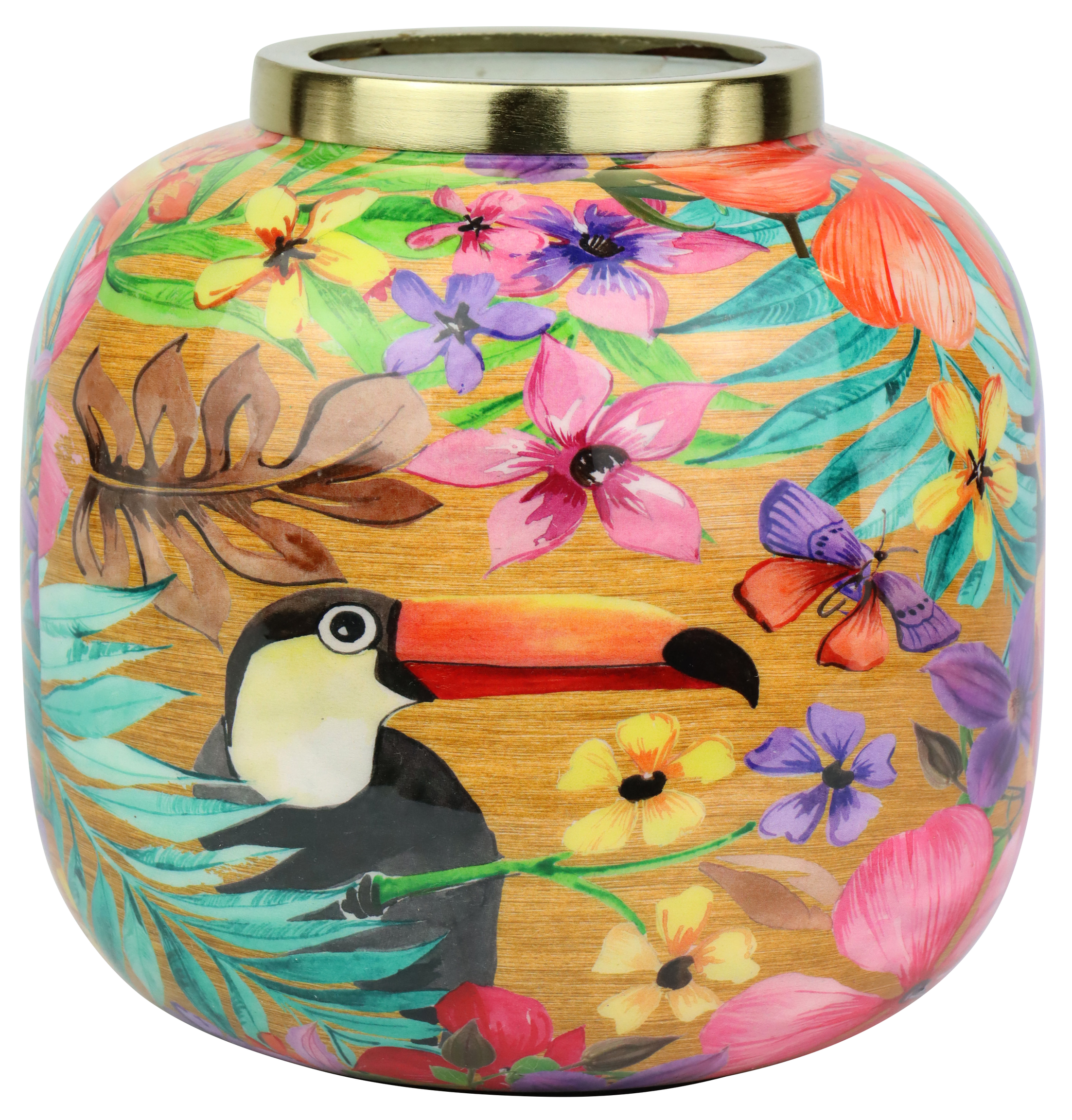 VASE PARADISE BIRD