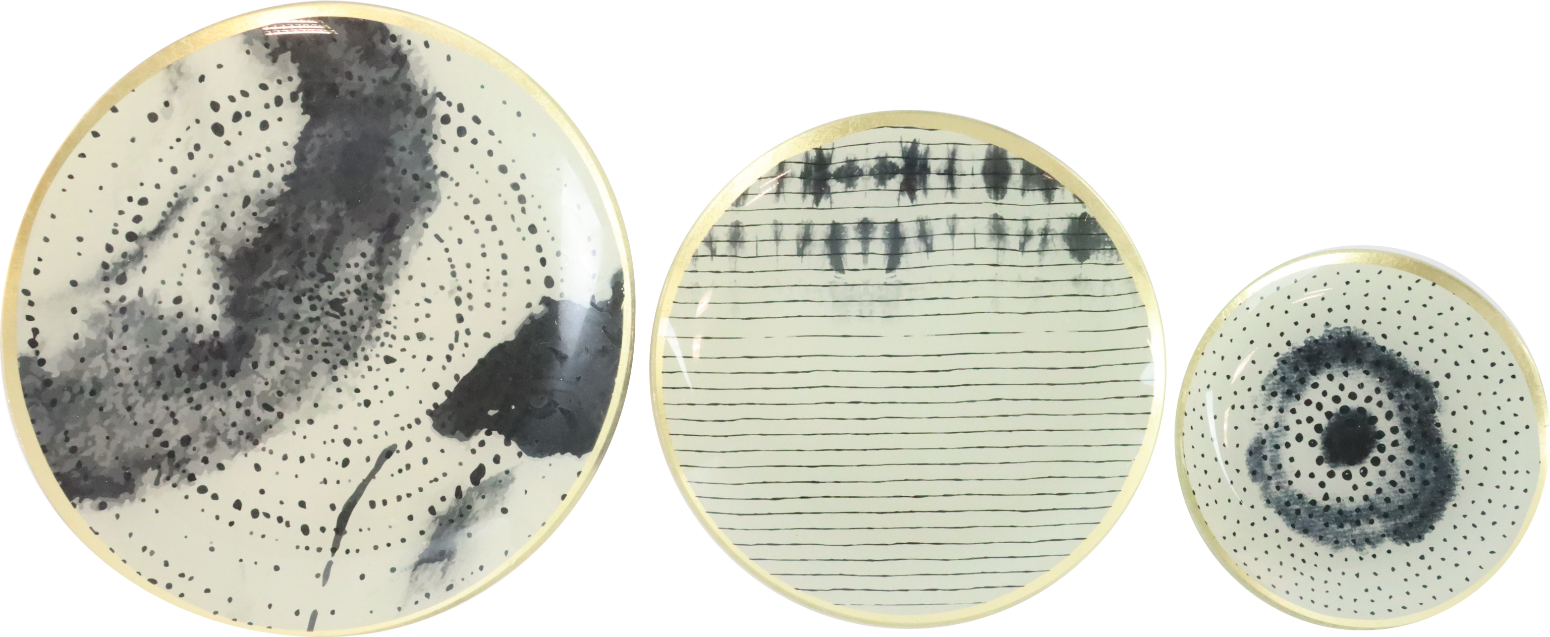 GLASTELLER ARTE  S/3