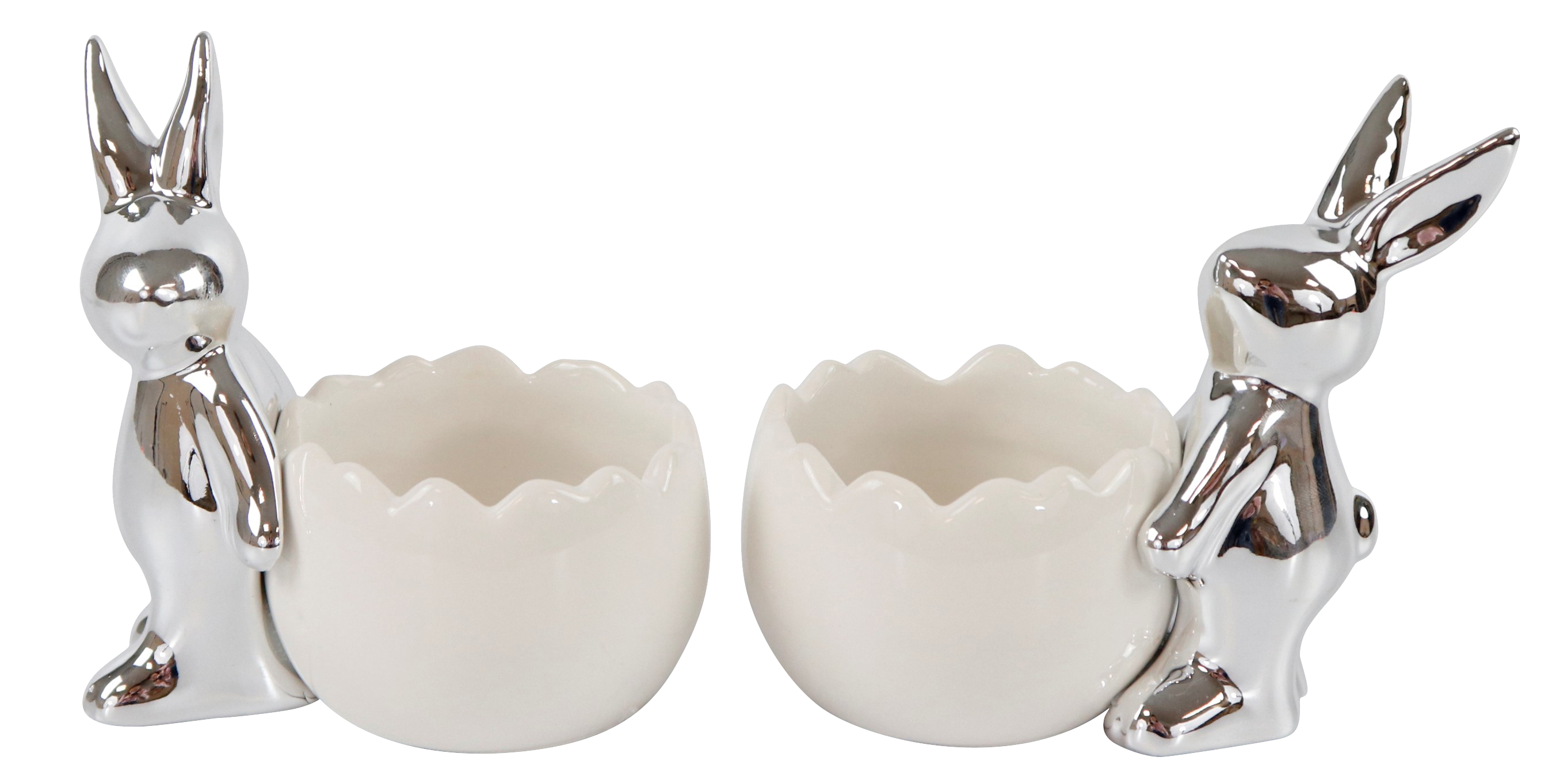 EIERSTÄNDER SILBERGLANZ  S/2