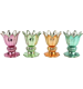 WINDLICHTER PASTEL GLOW  S/4