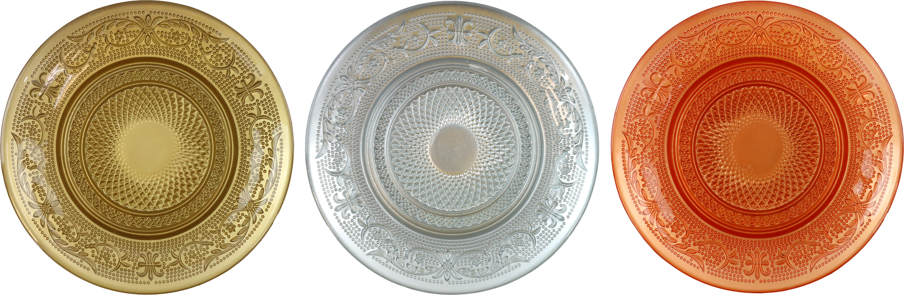 GLASTELLER IMPERIAL  S/3